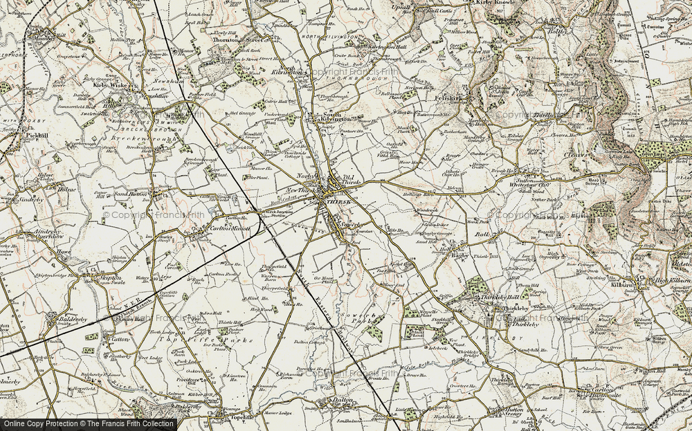 Old Map of Sowerby, 1903-1904 in 1903-1904