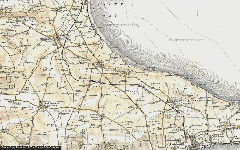 Old Map of Speeton, 1903-1904 in 1903-1904