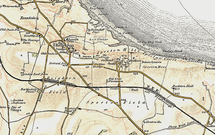 Old map of Speeton in 1903-1904