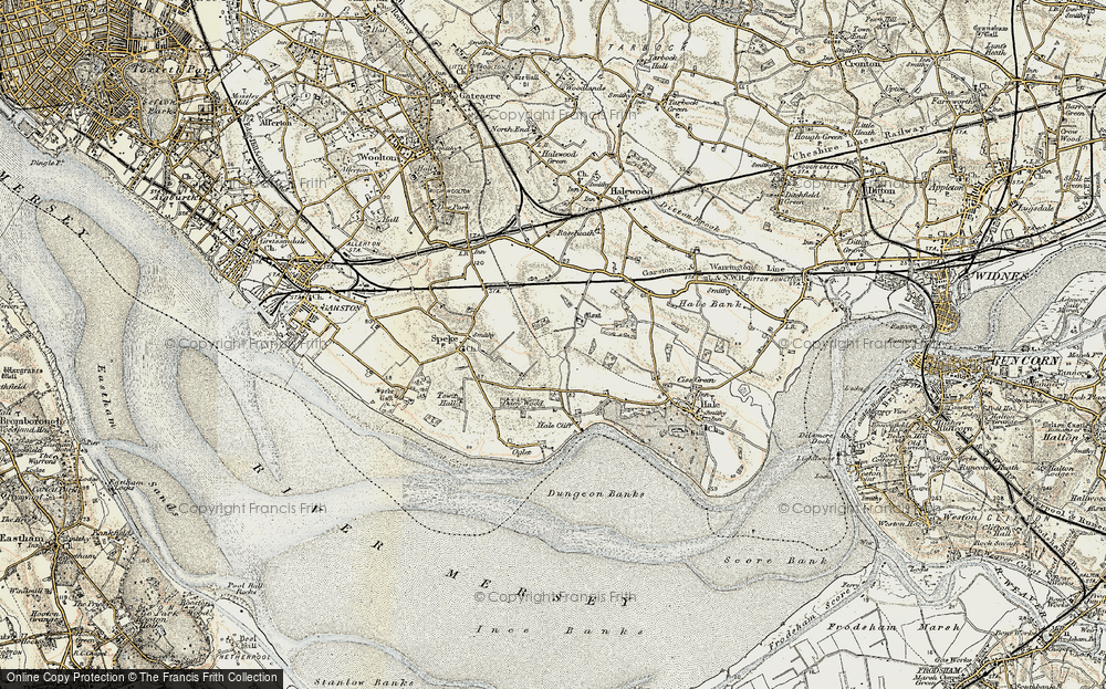 Old Map of Speke, 1902-1903 in 1902-1903