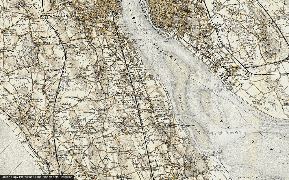 Old Map of Spital, 1902-1903 in 1902-1903
