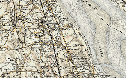 Old map of Spital in 1902-1903