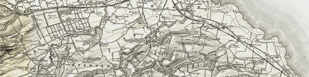 Old map of Doon in 1901-1906