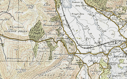 Old map of Bog Ho in 1901-1904
