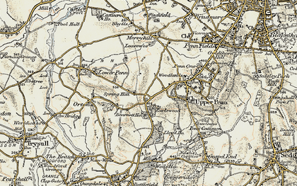 Old map of Spring Hill in 1902