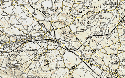 Old map of Spring Vale in 1903