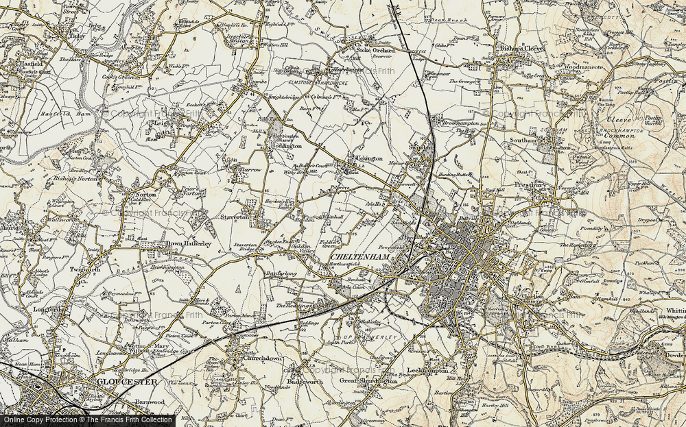 Old Map of Springbank, 1898-1900 in 1898-1900