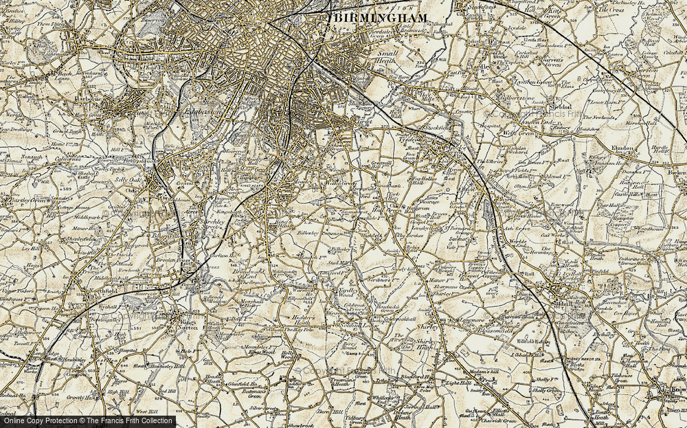 Old Map of Springfield, 1901-1902 in 1901-1902