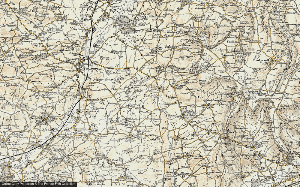 Old Map of St Andrew's Wood, 1898-1900 in 1898-1900