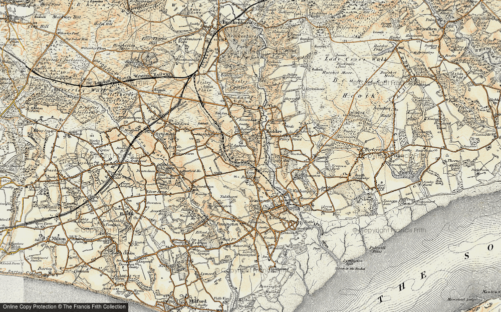 Old Map of St Austins, 1897-1909 in 1897-1909