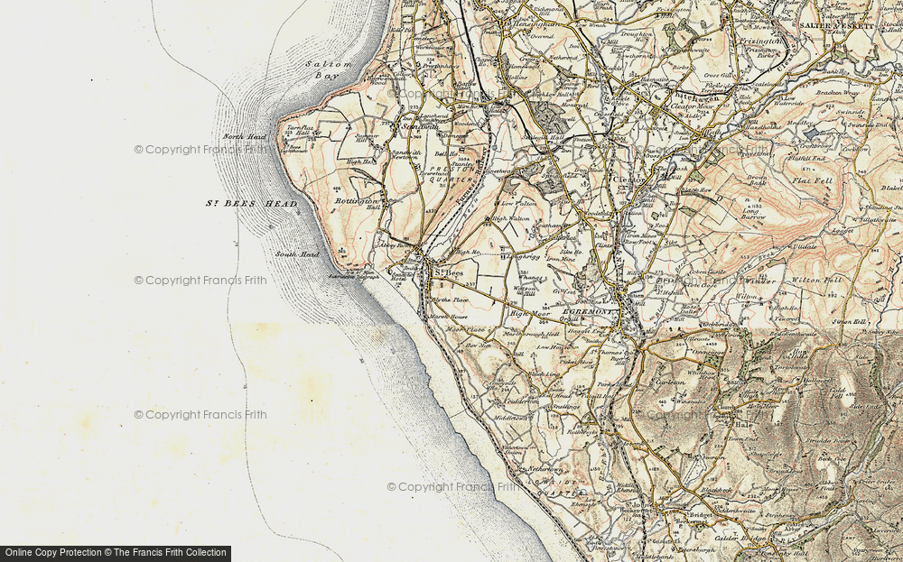Old Map of St Bees, 1903-1904 in 1903-1904