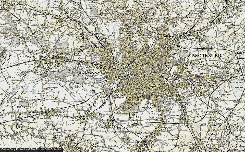 Old Map of St George's, 1903 in 1903