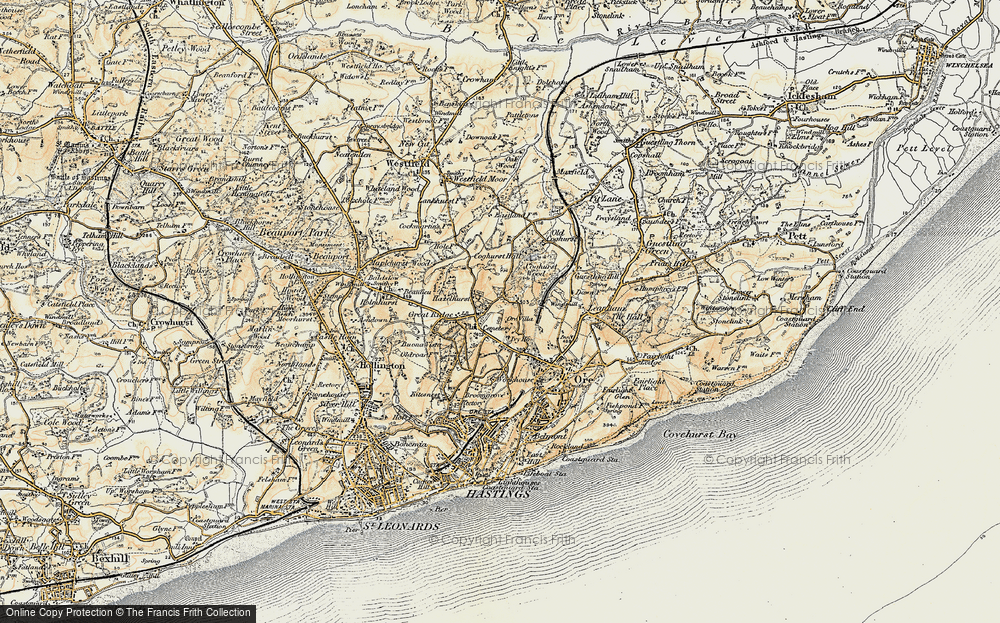 Old Map of St Helen's, 1898 in 1898
