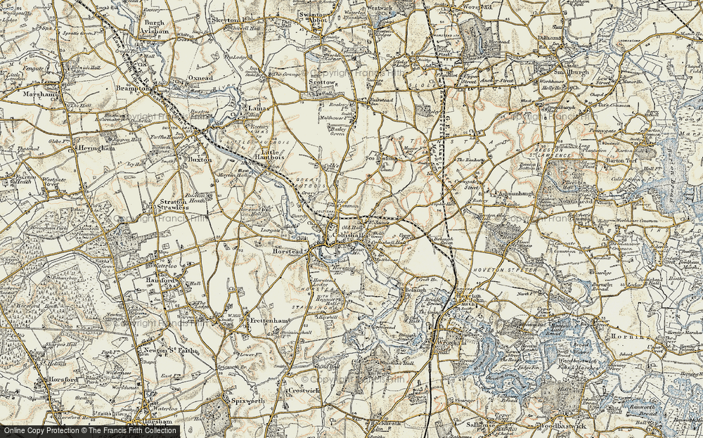 Old Map of St James, 1901-1902 in 1901-1902