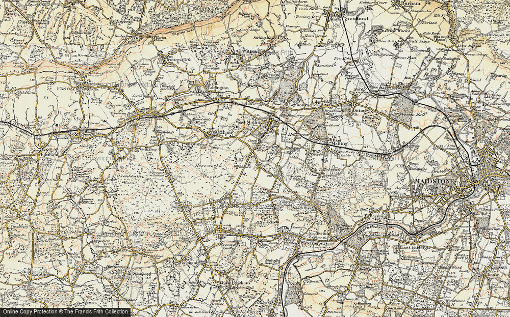 Old Map of St Leonard's Street, 1897-1898 in 1897-1898
