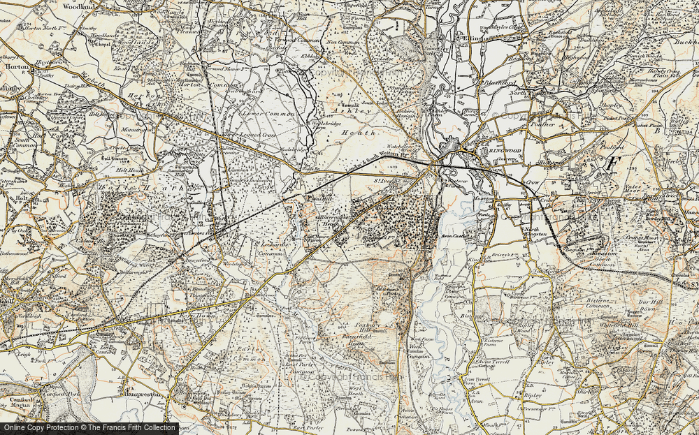 Old Map of St Leonards, 1897-1909 in 1897-1909
