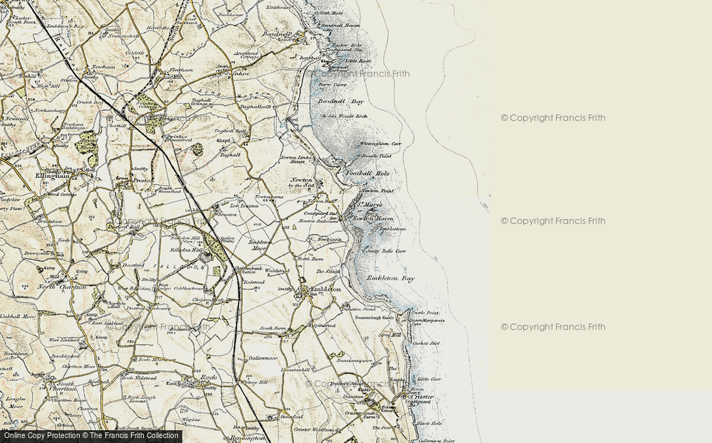 Old Map of St Mary's, 1901-1903 in 1901-1903