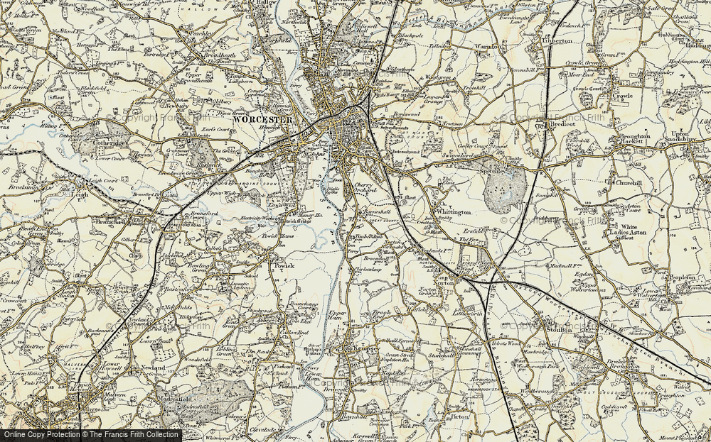 Old Map of St Peter The Great, 1899-1901 in 1899-1901