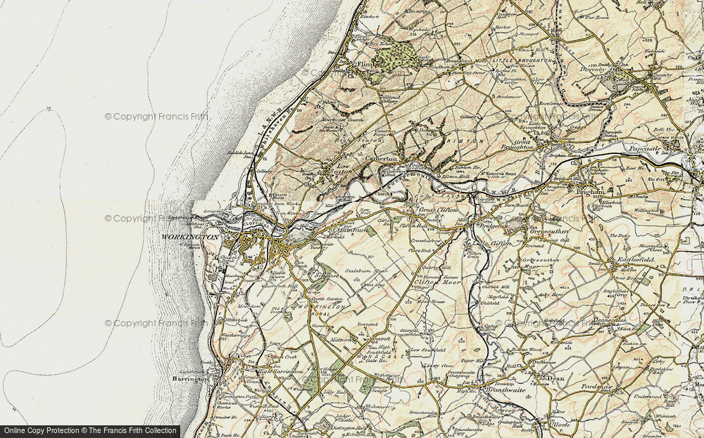 Old Map of Stainburn, 1901-1904 in 1901-1904