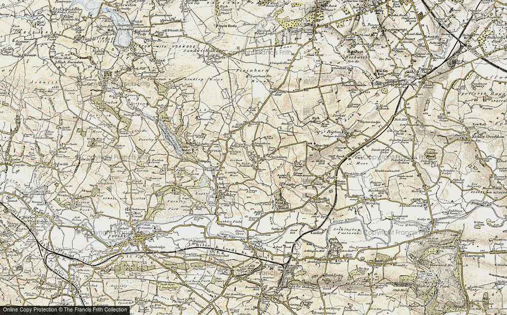 Old Map of Stainburn, 1903-1904 in 1903-1904