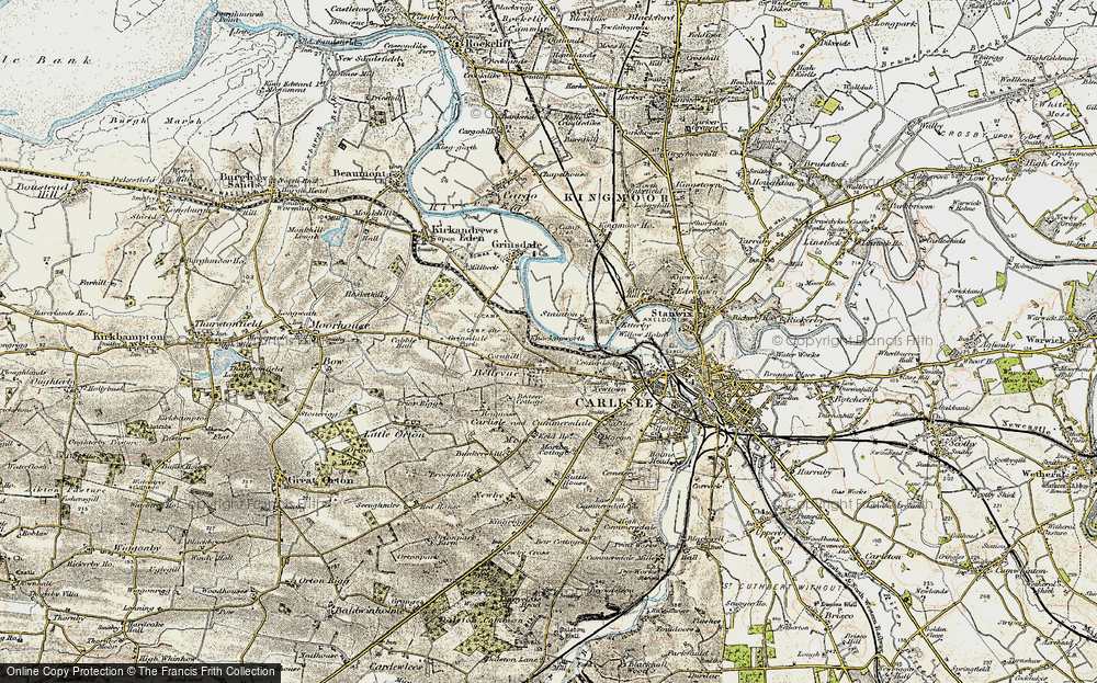 Old Map of Stainton, 1901-1904 in 1901-1904