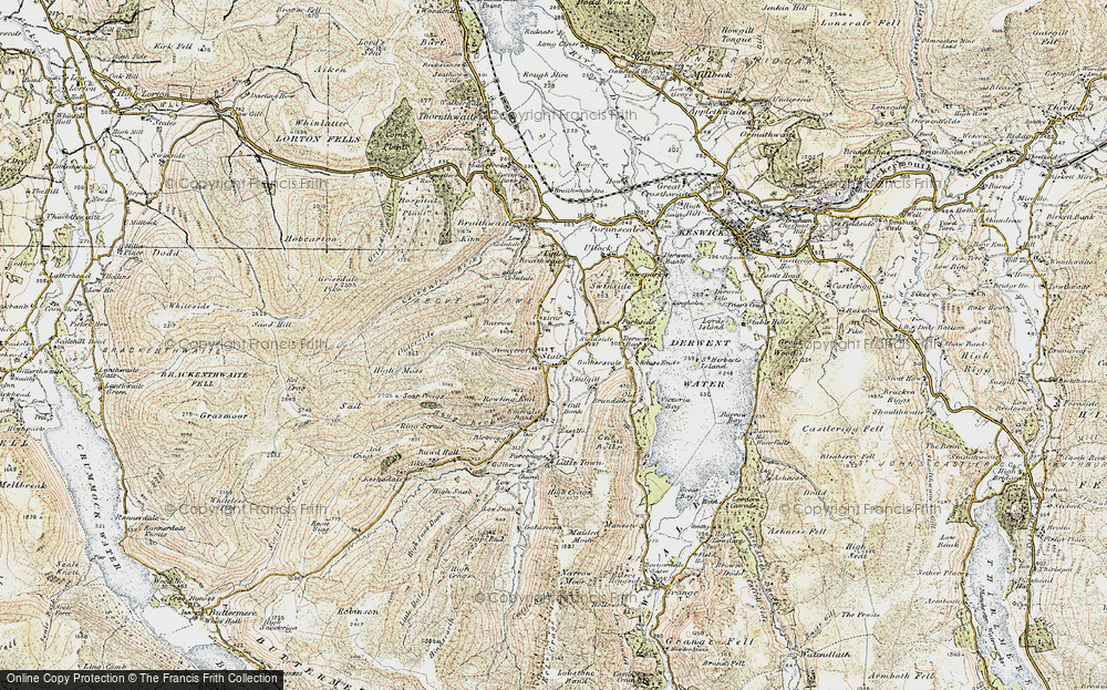 Old Map of Stair, 1901-1904 in 1901-1904