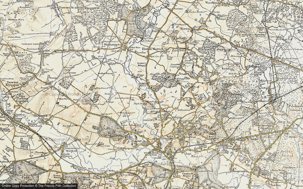 Old Map of Stanbridge, 1897-1909 in 1897-1909