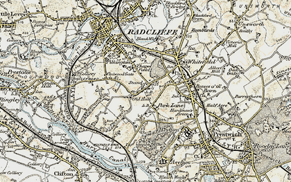 Old map of Stand in 1903