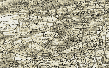 Old map of Wester Hillhead in 1904-1906