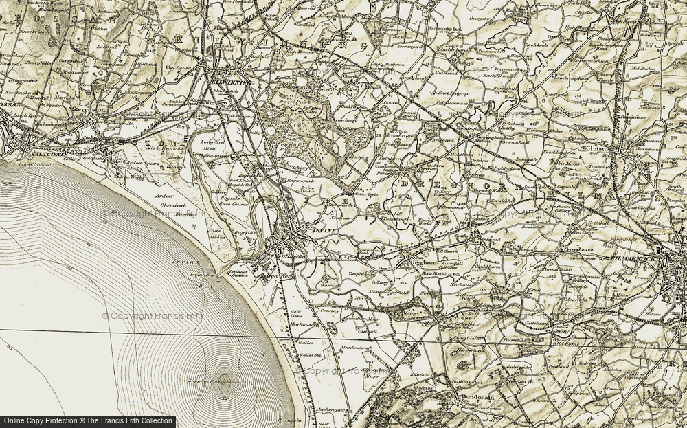 Old Map of Stanecastle, 1905-1906 in 1905-1906
