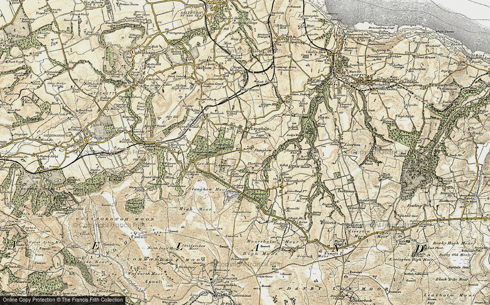 Old Map of Stanghow, 1903-1904 in 1903-1904