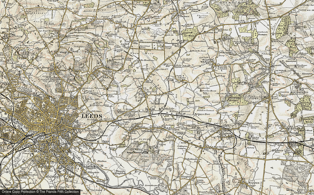 Old Map of Stanks, 1903-1904 in 1903-1904