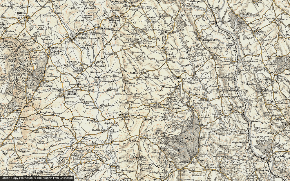 Old Map of Stanley, 1901-1902 in 1901-1902