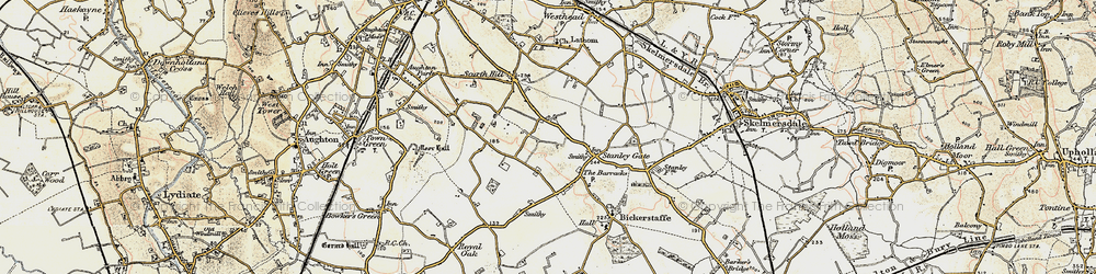Old map of Stanley Gate in 1902-1903