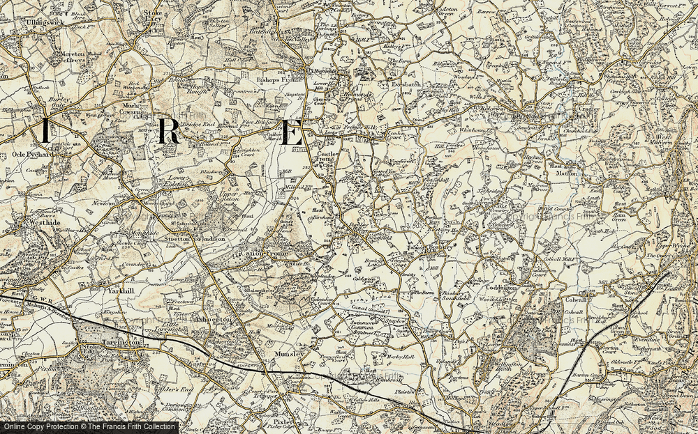Old Map of Stanley Hill, 1899-1901 in 1899-1901