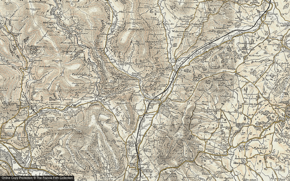 Old Map of Stanton, 1899-1900 in 1899-1900