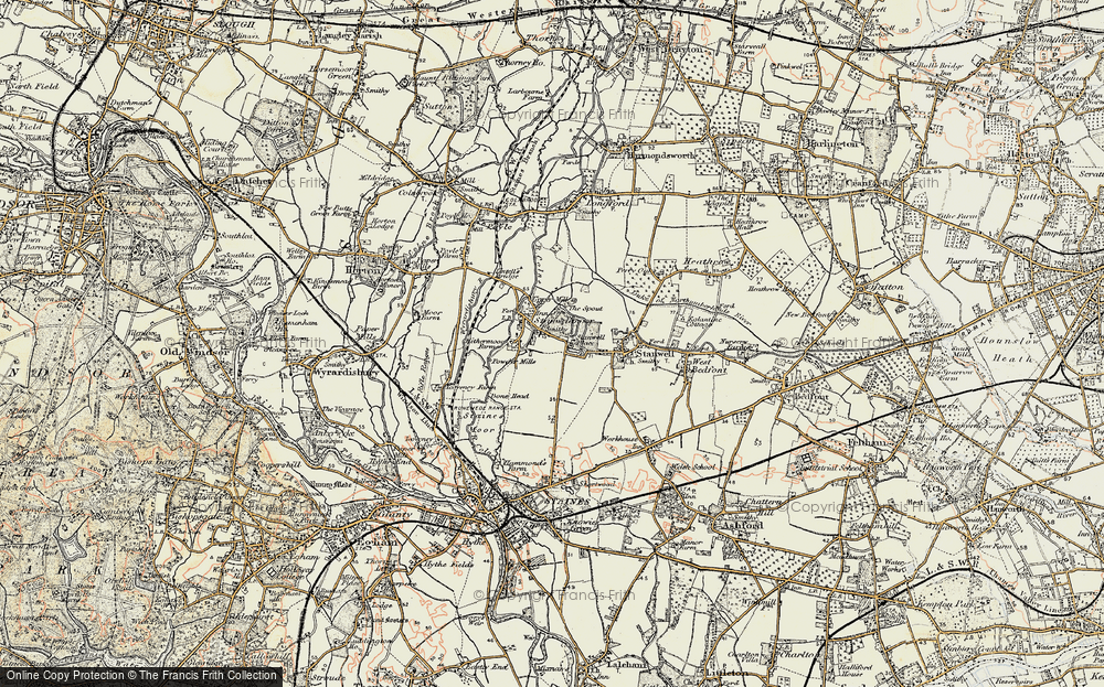 Stanwell Moor, 1897-1909