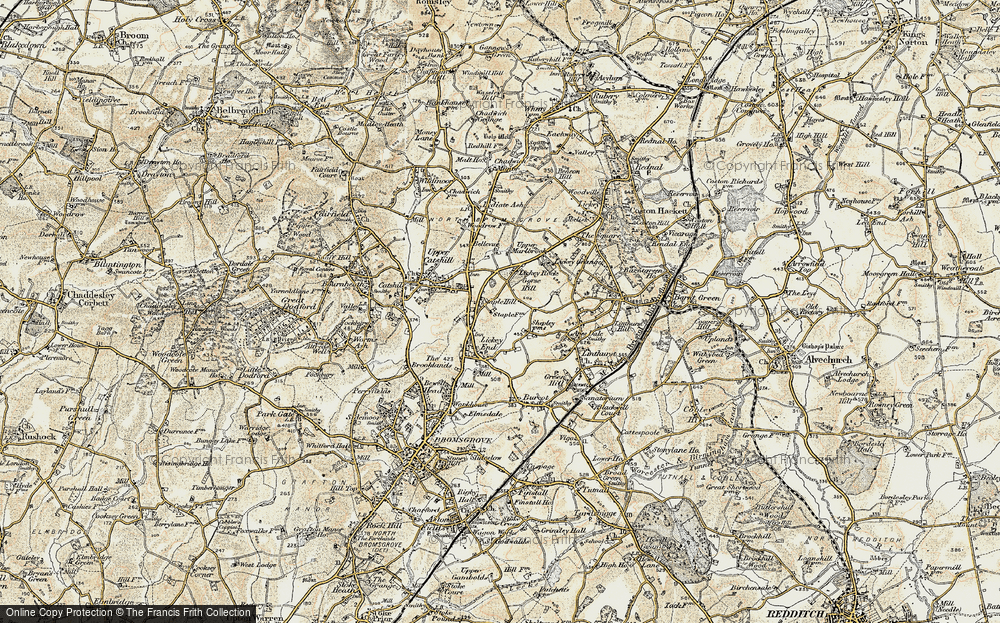 Old Map of Staple Hill, 1901-1902 in 1901-1902
