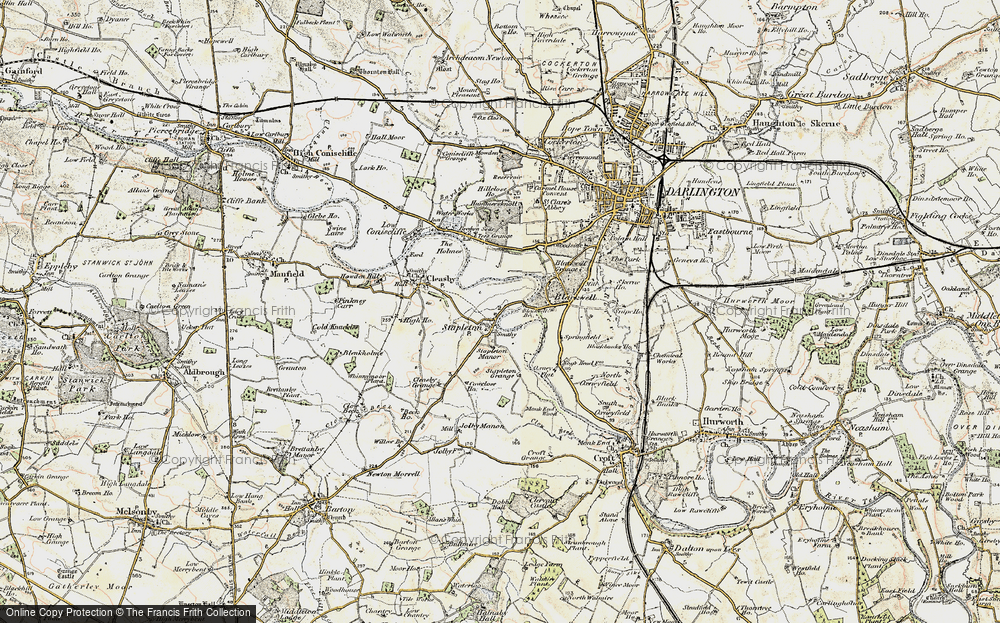 Old Map of Stapleton, 1903-1904 in 1903-1904