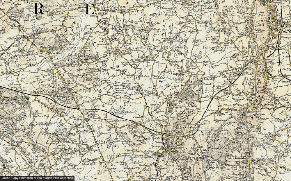 Old Map of Staplow, 1899-1901 in 1899-1901