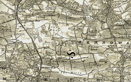 Old map of Star in 1903-1908