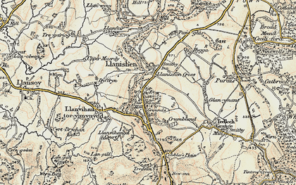 Old map of Star Hill in 1899-1900