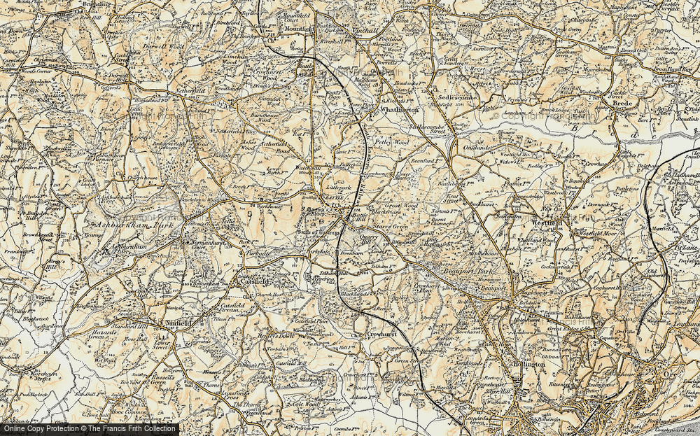 Old Maps of Caldbec Hill, Sussex - Francis Frith