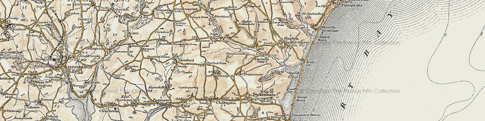 Old map of Start in 1899