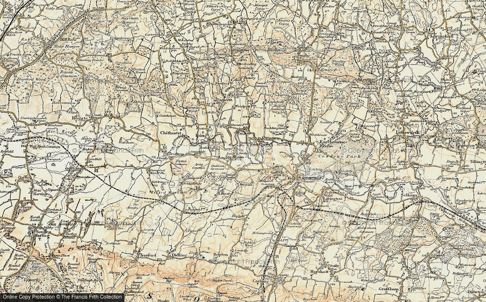 Old Map of Stedham, 1897-1900 in 1897-1900