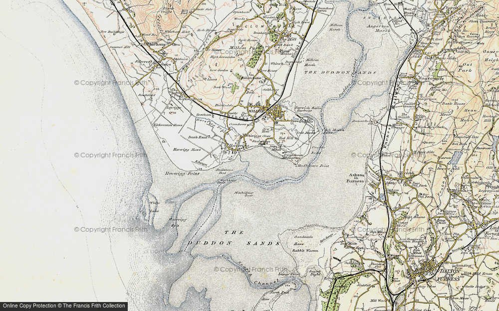 Old Map of Steel Green, 1903-1904 in 1903-1904