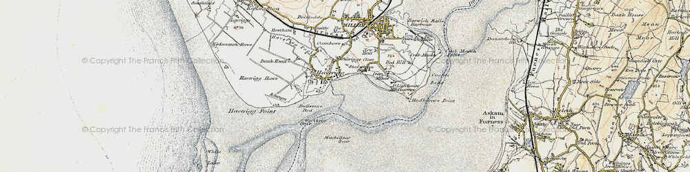 Old map of Steel Green in 1903-1904