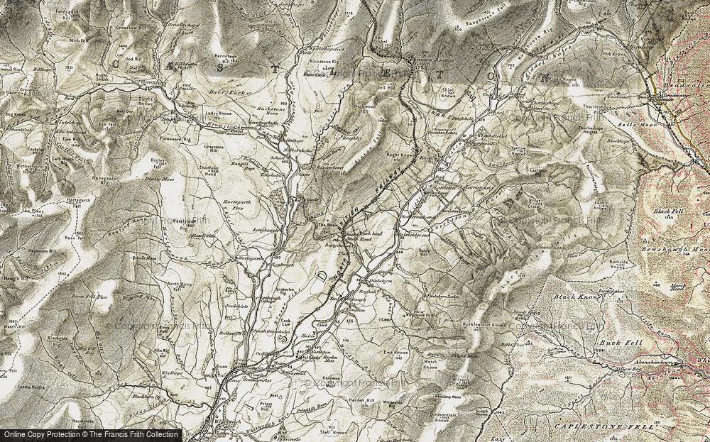 Old Map of Steele Road, 1901-1904 in 1901-1904