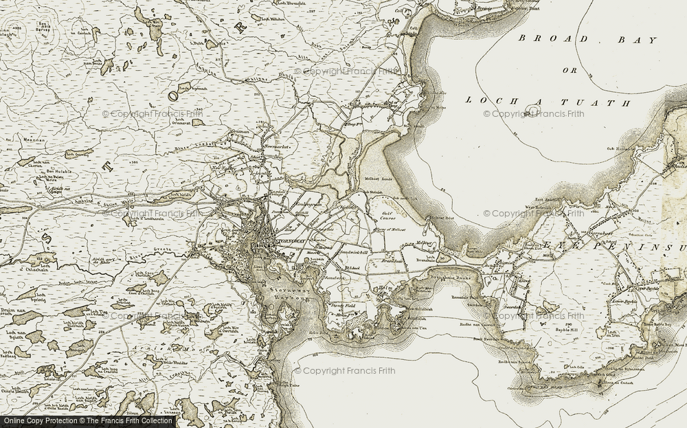 Old Map of Steinis, 1909-1911 in 1909-1911