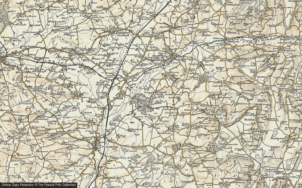 Old Map of Stenhill, 1898-1900 in 1898-1900